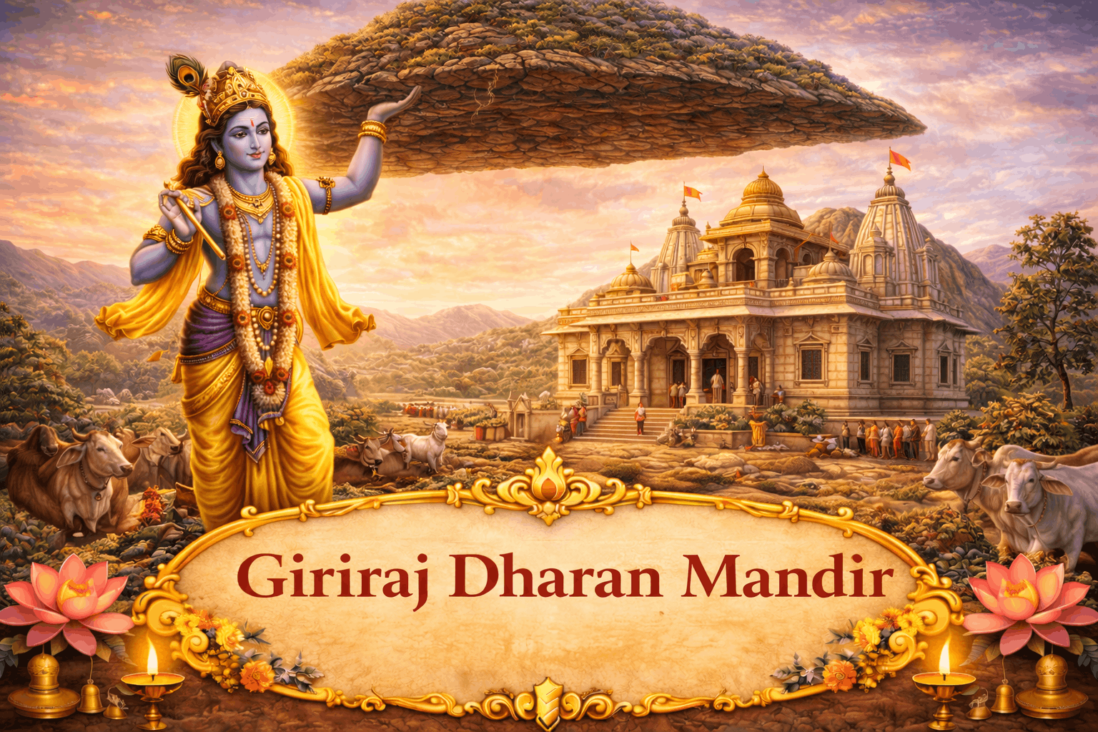 Giriraj Dharan Mandir DAUSA