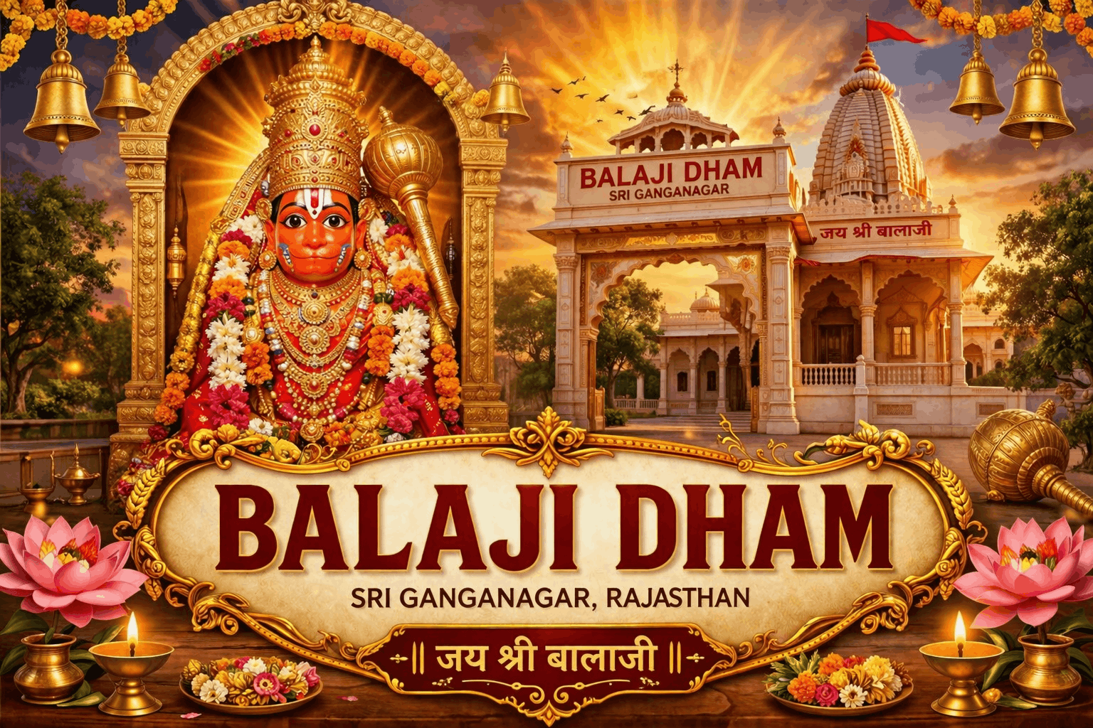 Shri Balaji Dham Temple