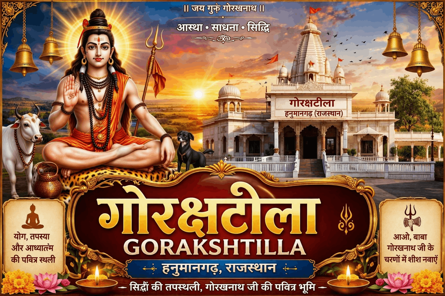 Guru gorakhnath tilla Temple