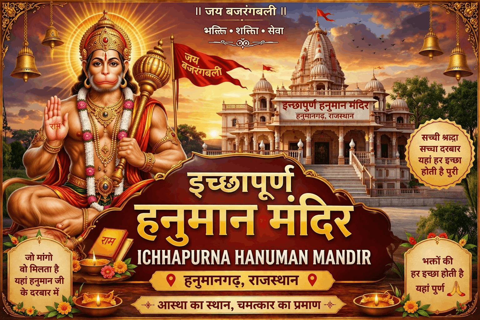 Shri Ichhapurna Hanuman Temple