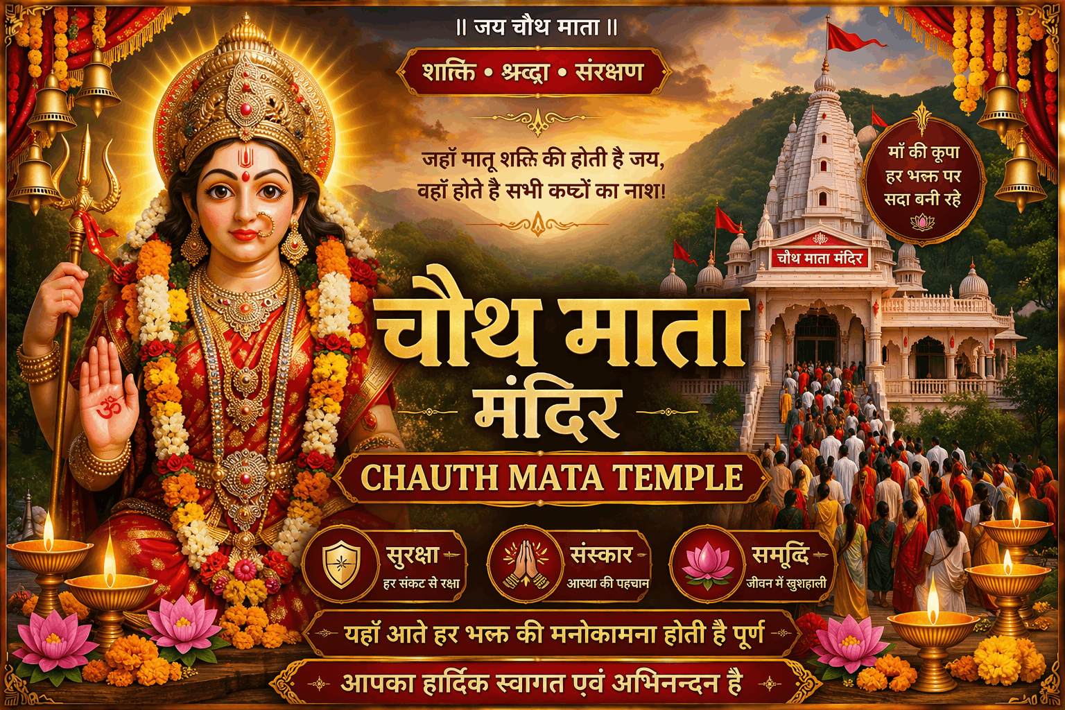 Shri Chauth Mata Temple