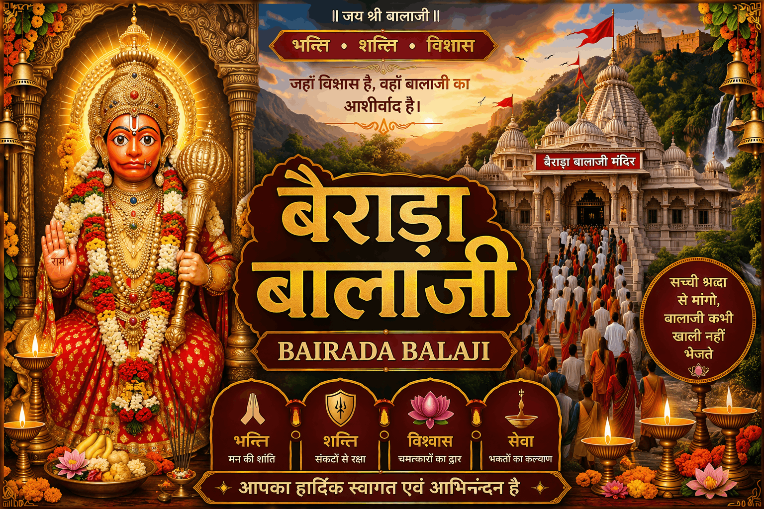 Shri Bairada Balaji Temple