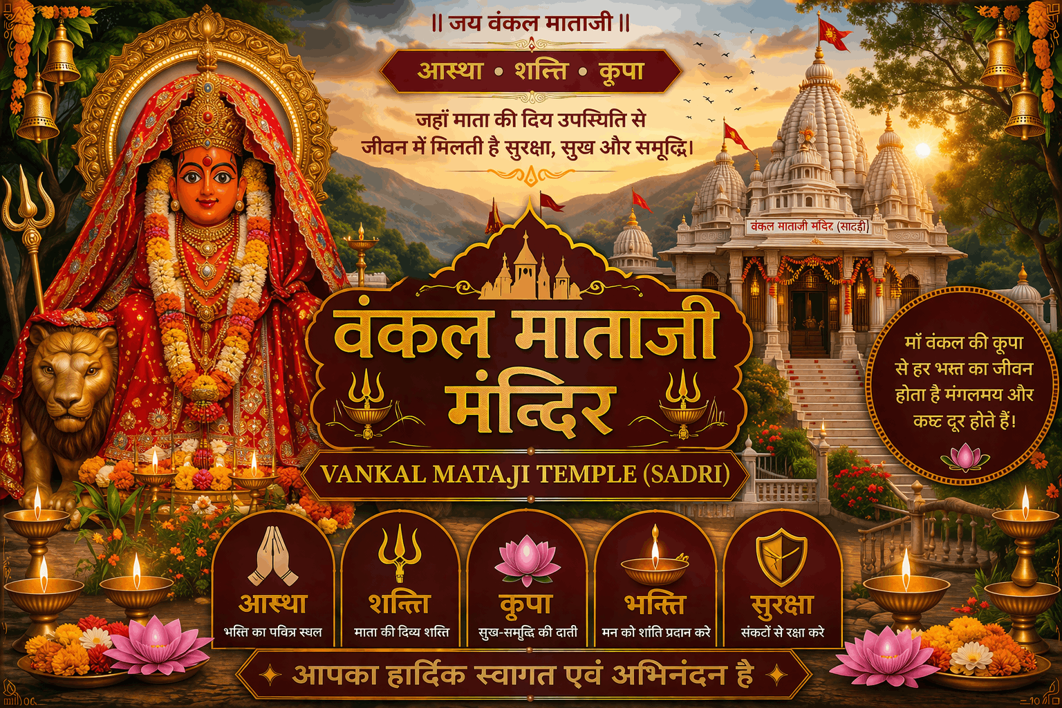 Shri Vankal Mataji Temple