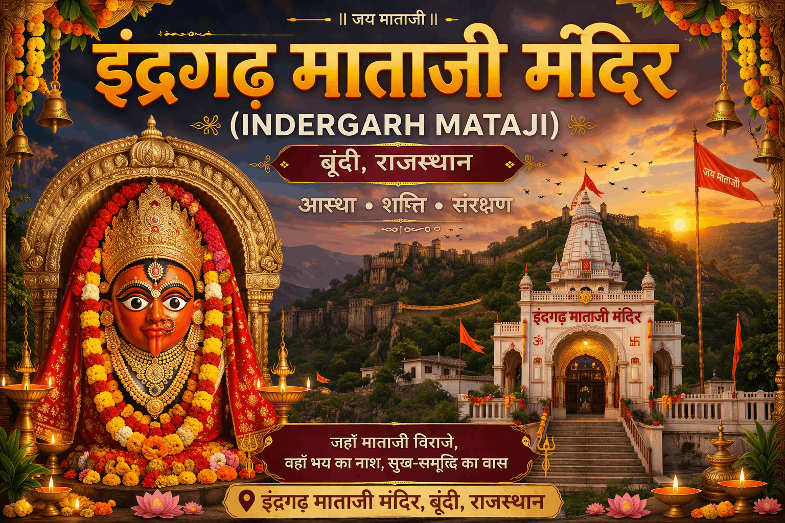 Shri Indergarh Mataji Temple