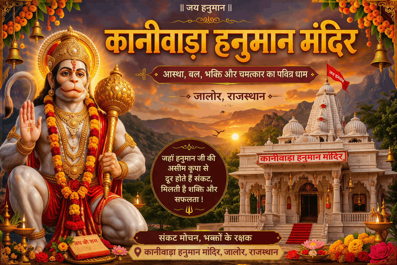 Shri Kaniwada Hanuman Temple