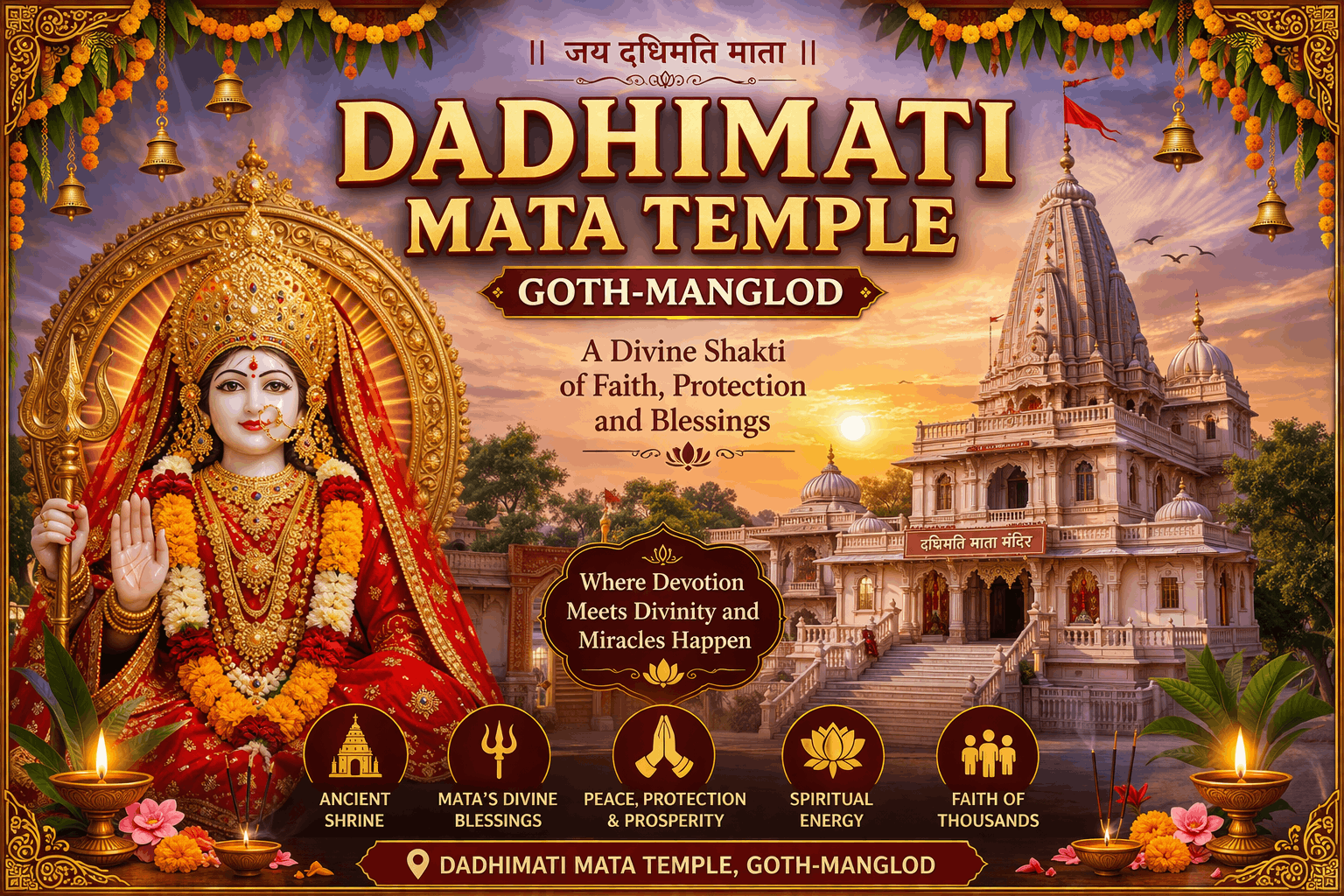 Shri Dadhimati Mata Temple