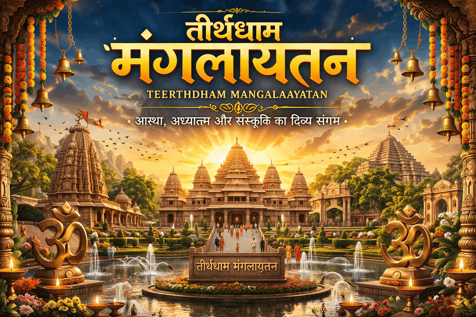 Shri Teerthdham Mangalaayatan Temple