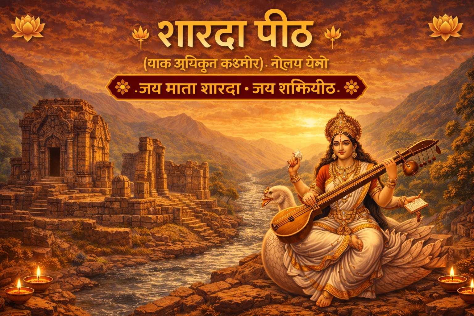 Shri Sharda Peeth(Shaktipeeth) Temple