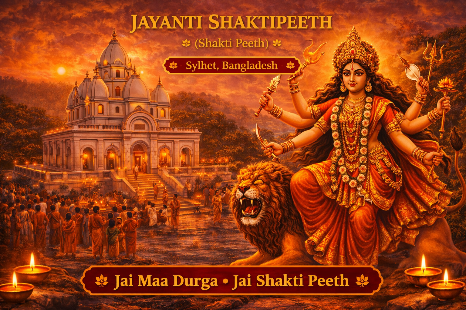 Shri Jayanti Shaktipeeth Temple